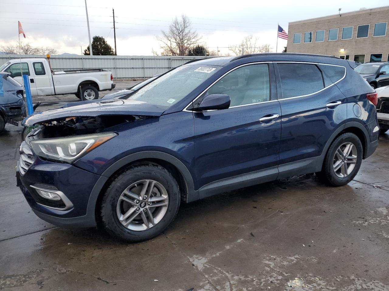 HYUNDAI SANTA FE 2017 5xyzu3lb3hg476582