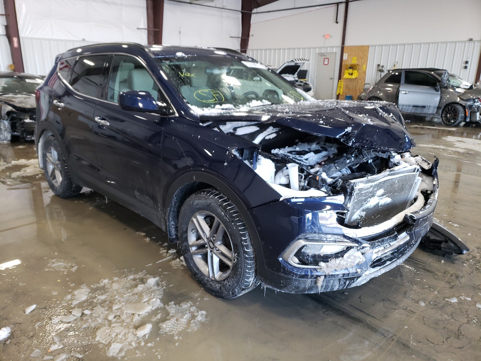 HYUNDAI SANTA FE S 2017 5xyzu3lb3hg481216