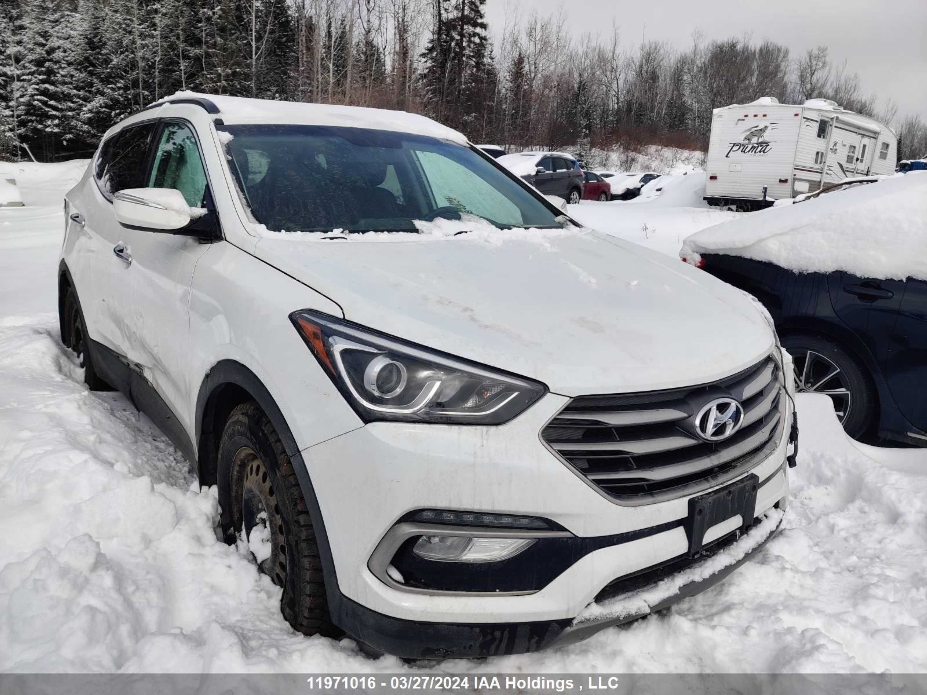 HYUNDAI SANTA FE 2017 5xyzu3lb3hg501089