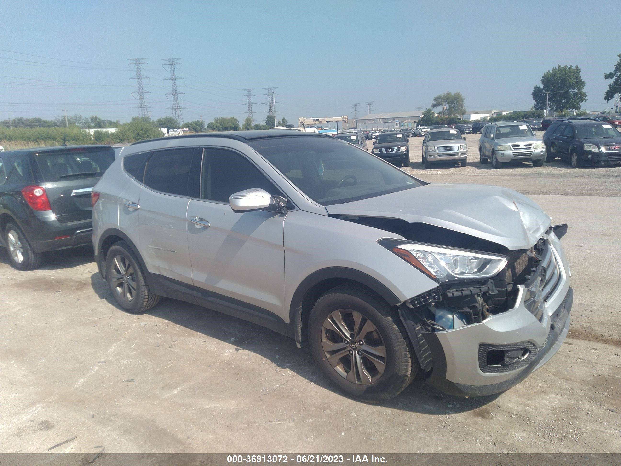 HYUNDAI SANTA FE 2014 5xyzu3lb4eg137938