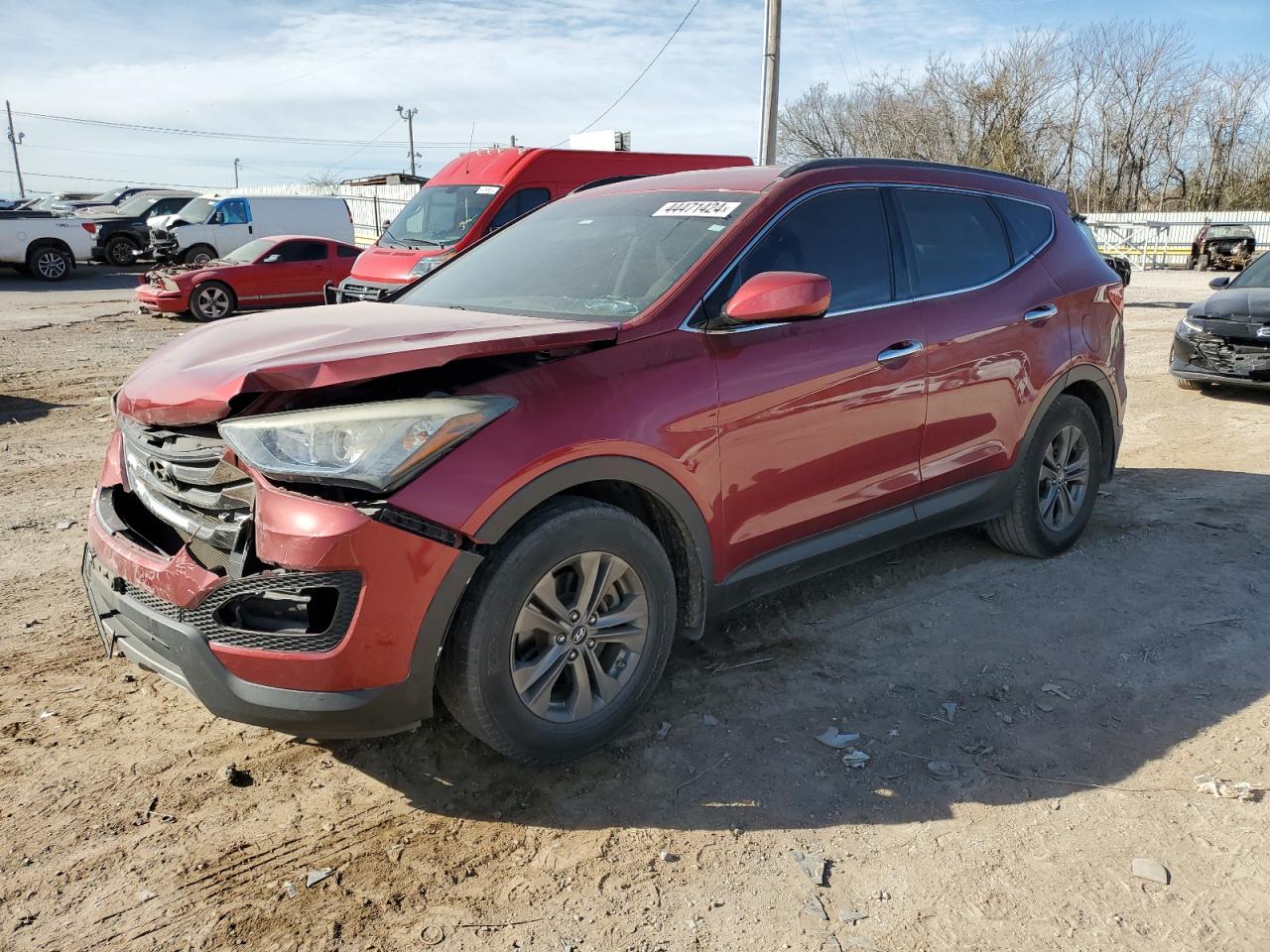 HYUNDAI SANTA FE 2014 5xyzu3lb4eg232158