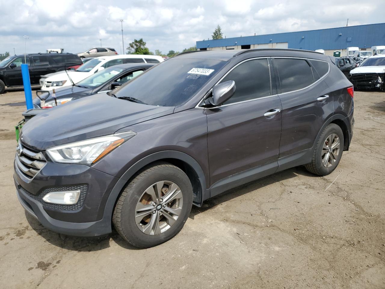 HYUNDAI SANTA FE 2016 5xyzu3lb4gg314166