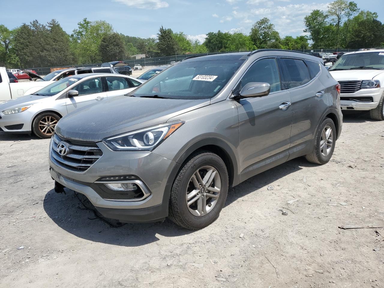 HYUNDAI SANTA FE 2017 5xyzu3lb4hg402507