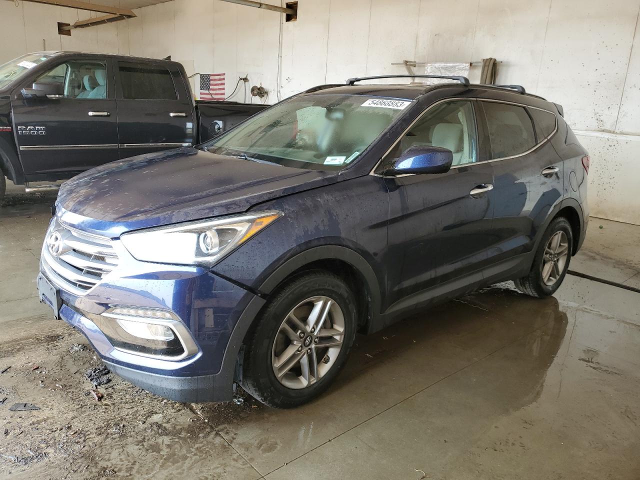 HYUNDAI SANTA FE 2017 5xyzu3lb4hg422739