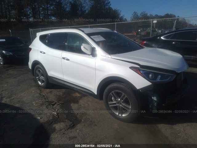 HYUNDAI SANTA FE SPORT 2018 5xyzu3lb4jg554499