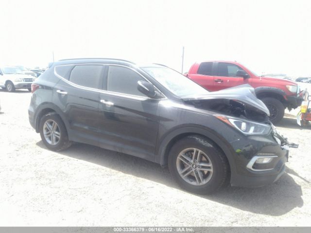 HYUNDAI SANTA FE SPORT 2018 5xyzu3lb4jg555202