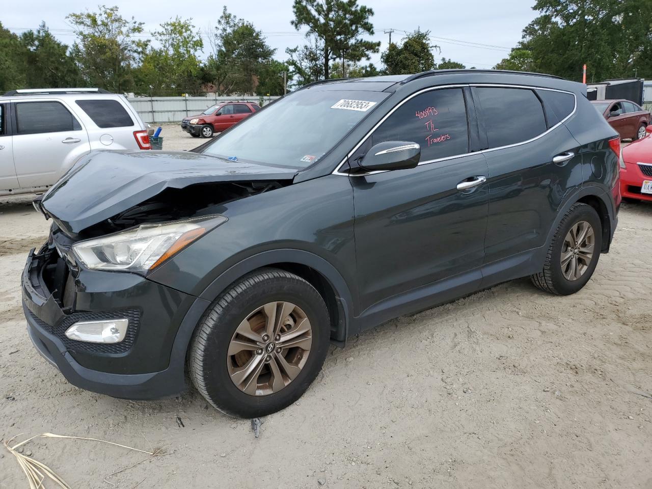 HYUNDAI SANTA FE 2014 5xyzu3lb6eg136533