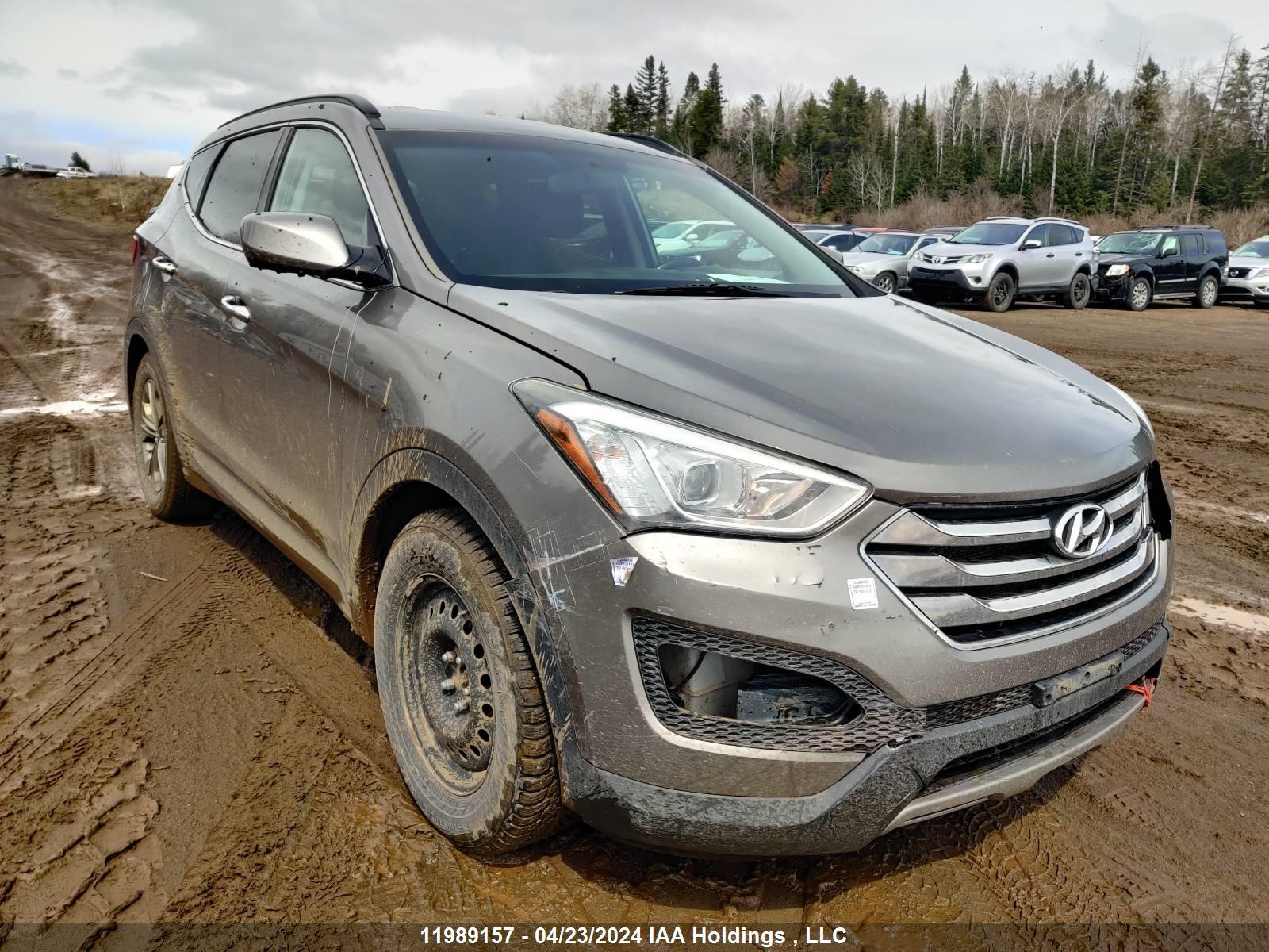 HYUNDAI SANTA FE 2014 5xyzu3lb6eg145071