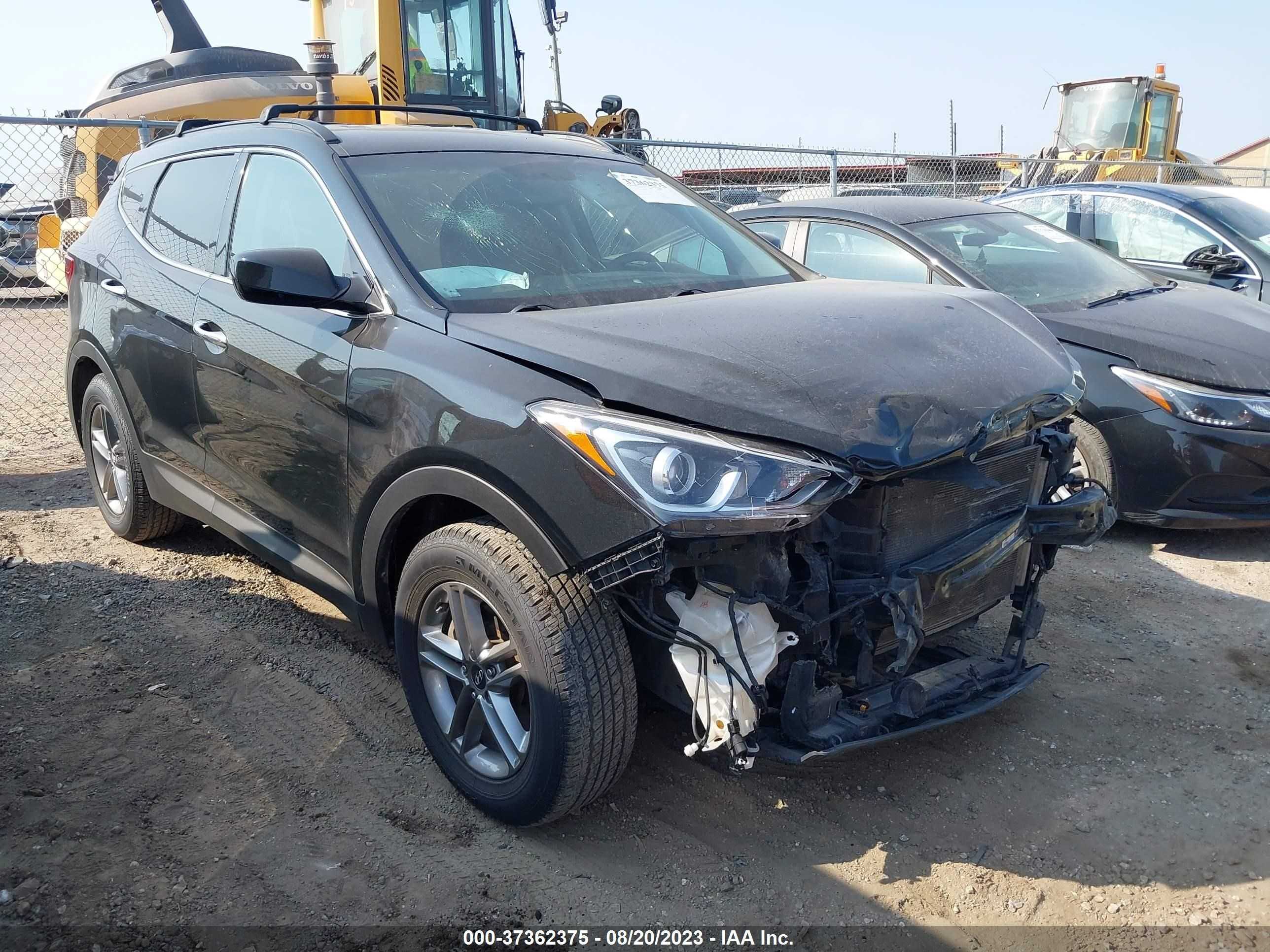 HYUNDAI SANTA FE 2017 5xyzu3lb6hg398198