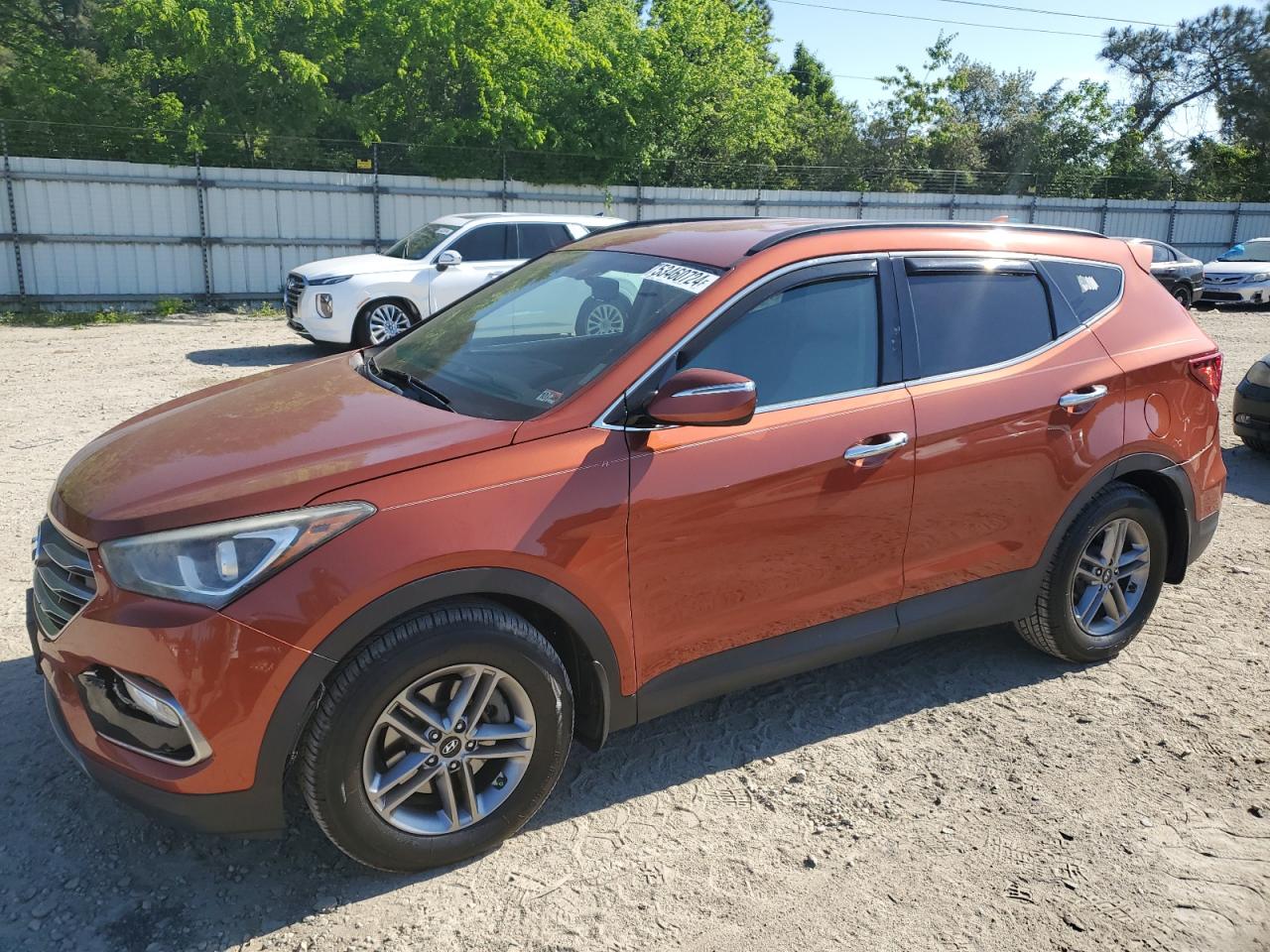 HYUNDAI SANTA FE 2018 5xyzu3lb6jg520709