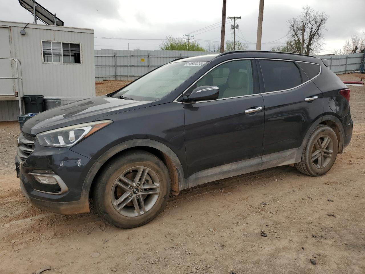 HYUNDAI SANTA FE 2018 5xyzu3lb6jg528843