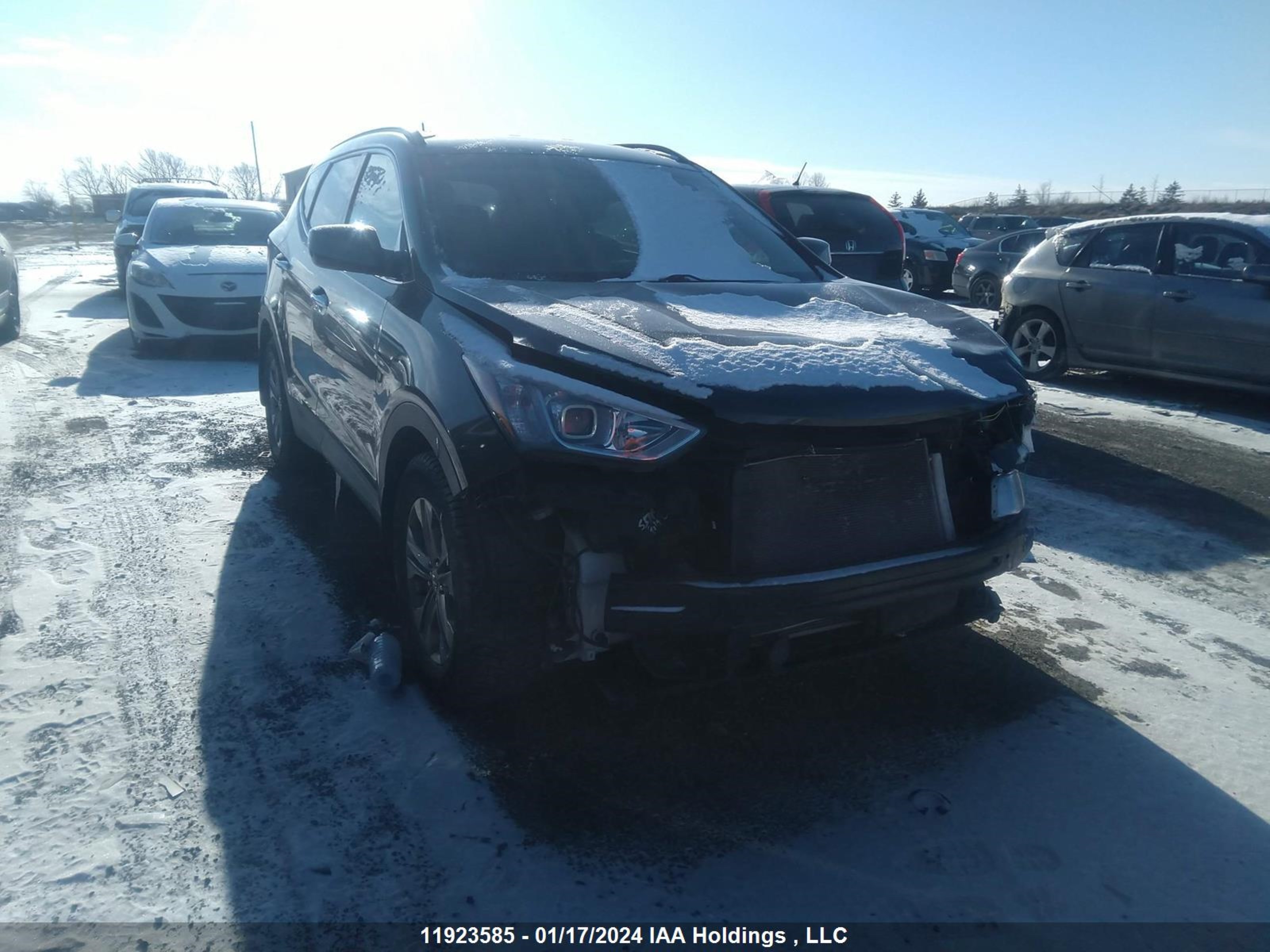 HYUNDAI SANTA FE 2013 5xyzu3lb7dg022488