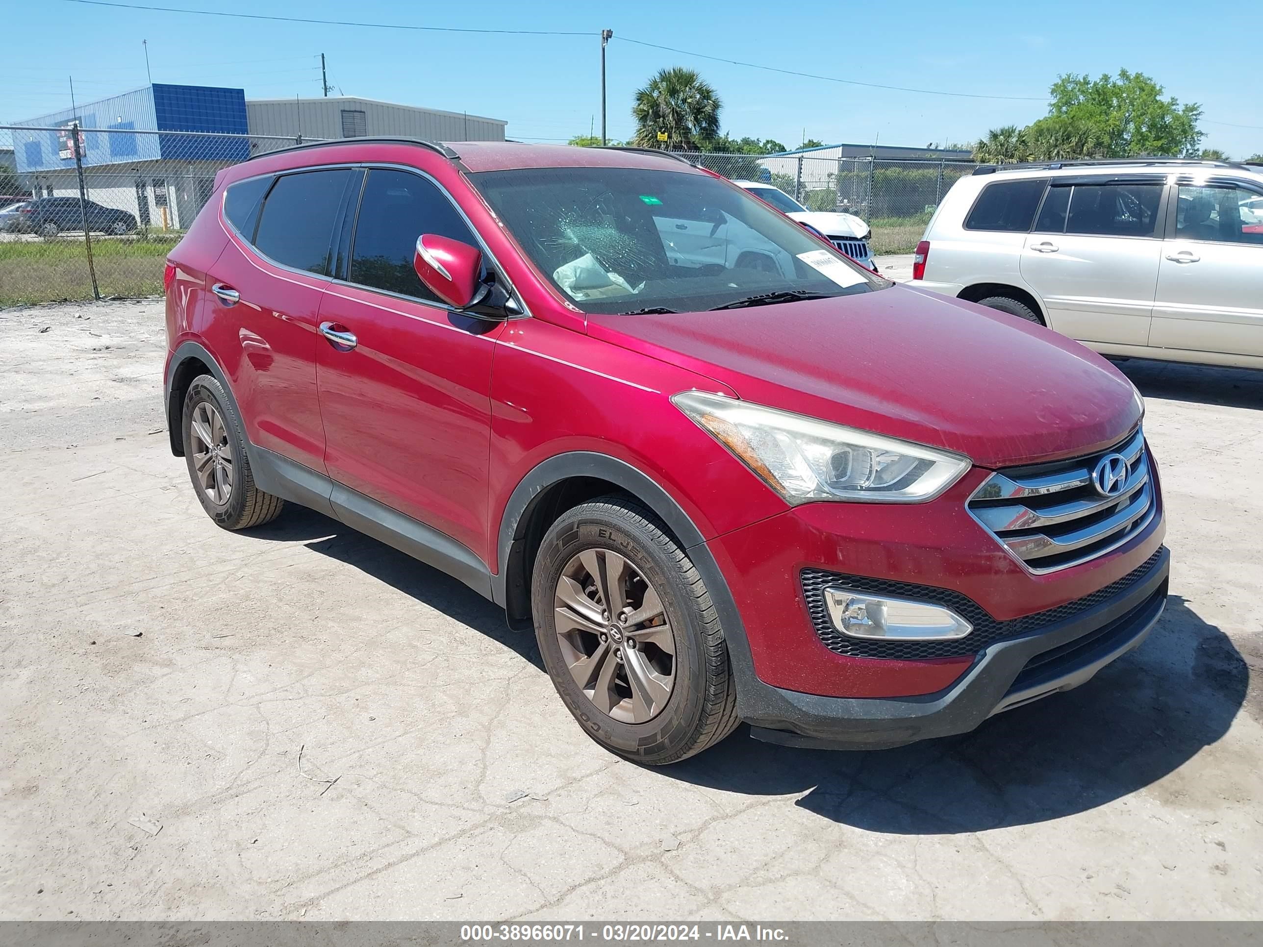 HYUNDAI SANTA FE 2014 5xyzu3lb7eg231702