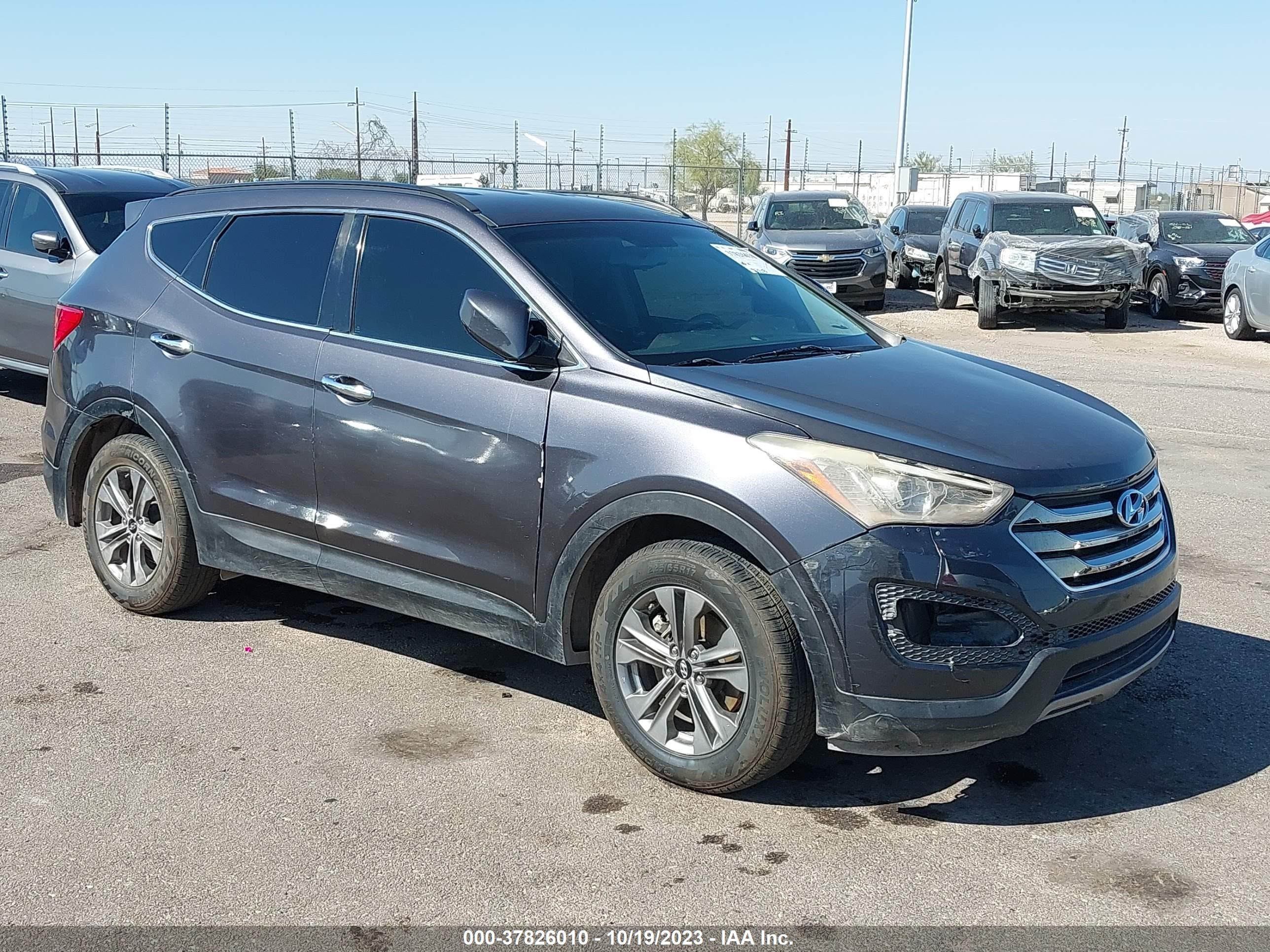 HYUNDAI SANTA FE 2016 5xyzu3lb7gg371414