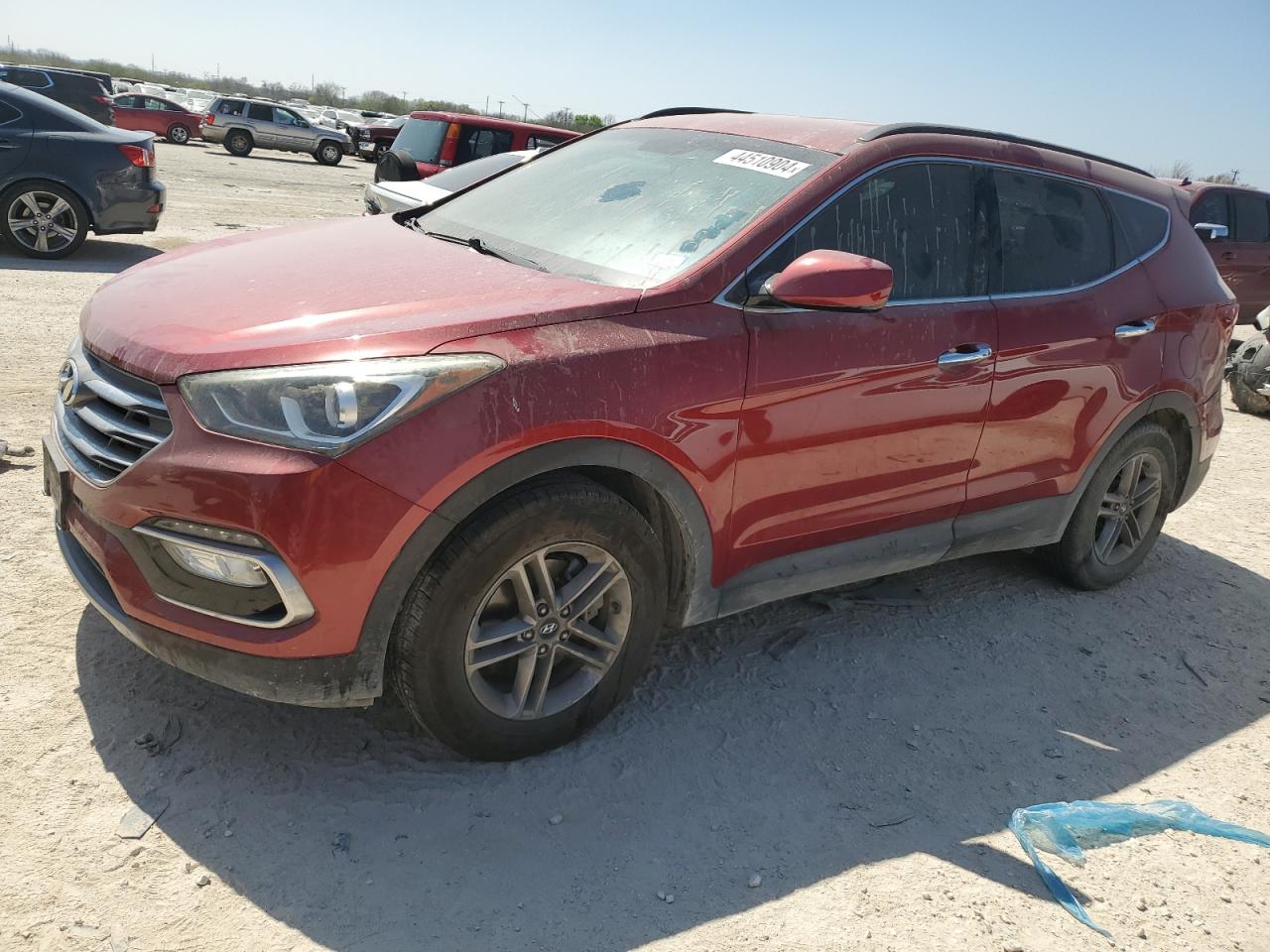 HYUNDAI SANTA FE 2017 5xyzu3lb7hg447523