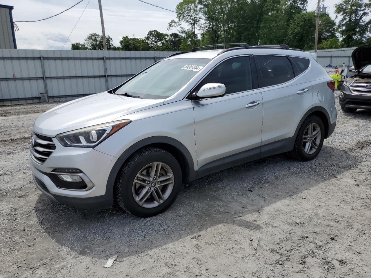 HYUNDAI SANTA FE 2018 5xyzu3lb7jg511257