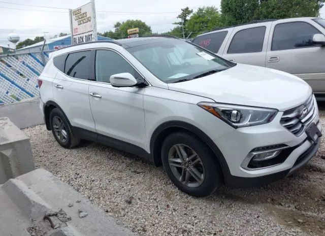 HYUNDAI SANTA FE SPORT 2018 5xyzu3lb7jg554576