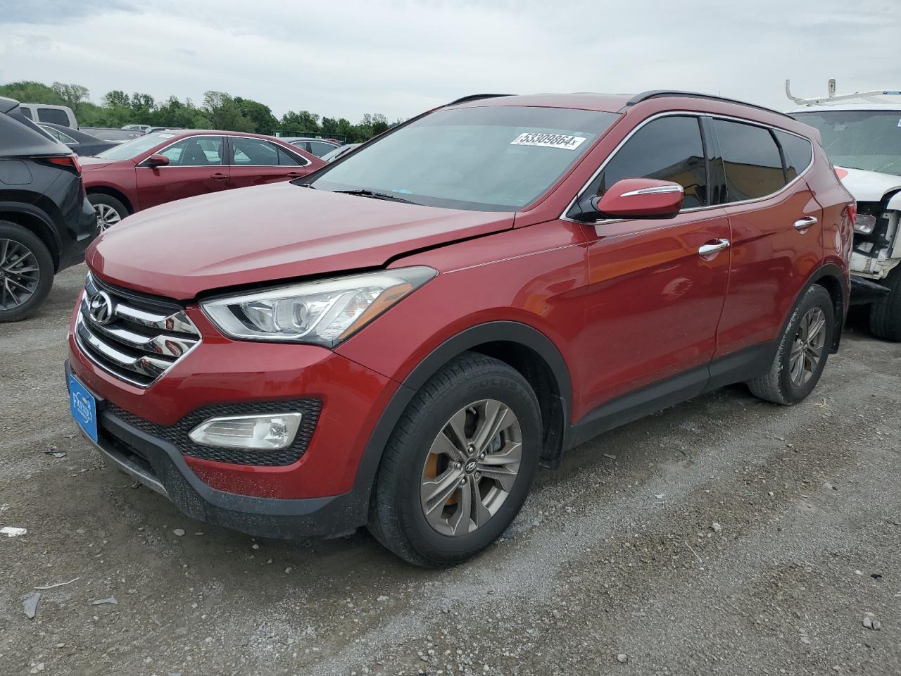 HYUNDAI SANTA FE 2014 5xyzu3lb8eg150983