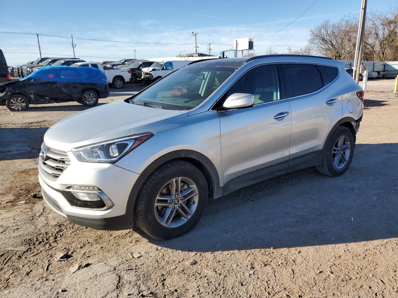 HYUNDAI SANTA FE 2017 5xyzu3lb8hg492275