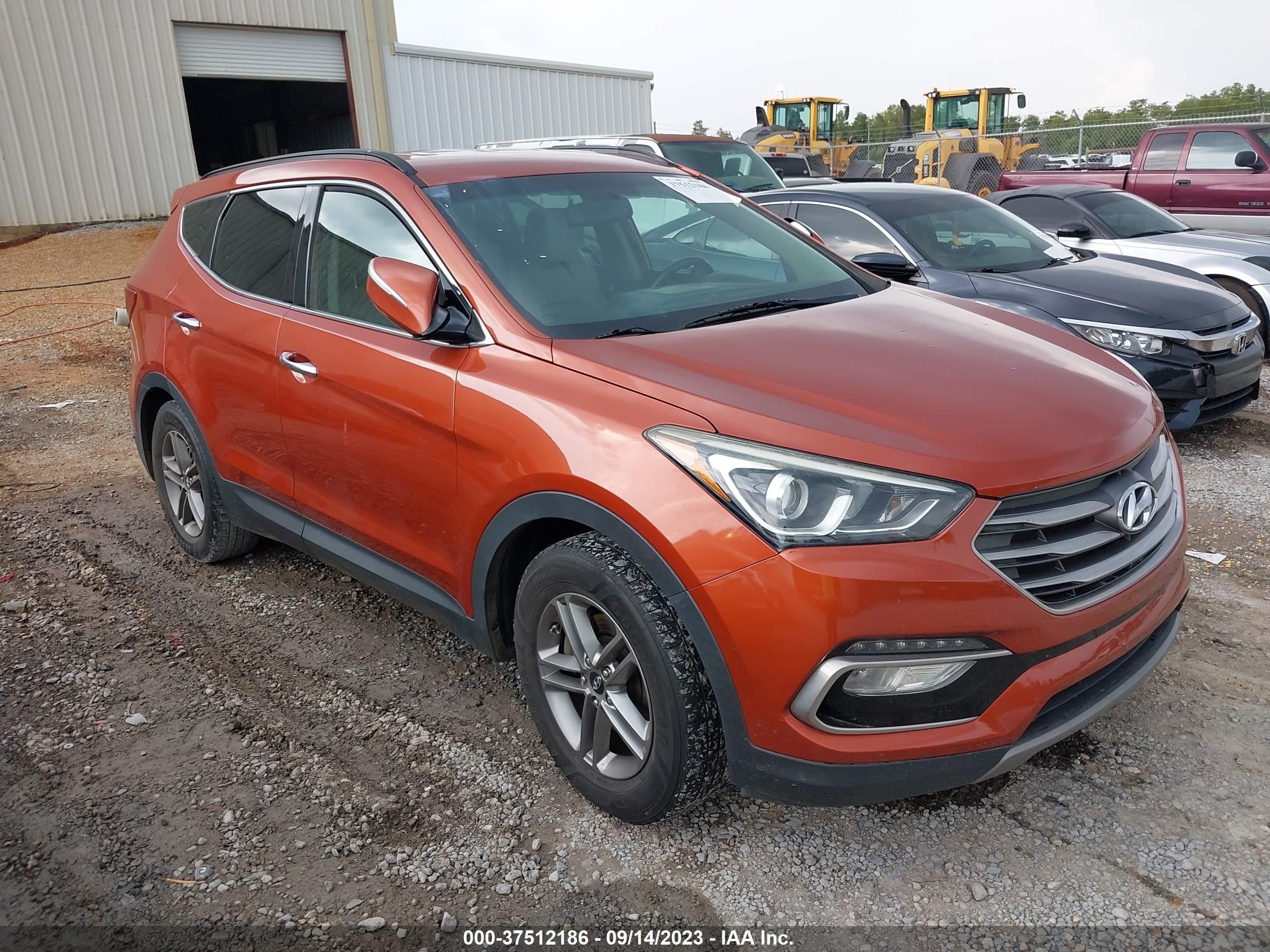 HYUNDAI SANTA FE 2017 5xyzu3lb9hg387664