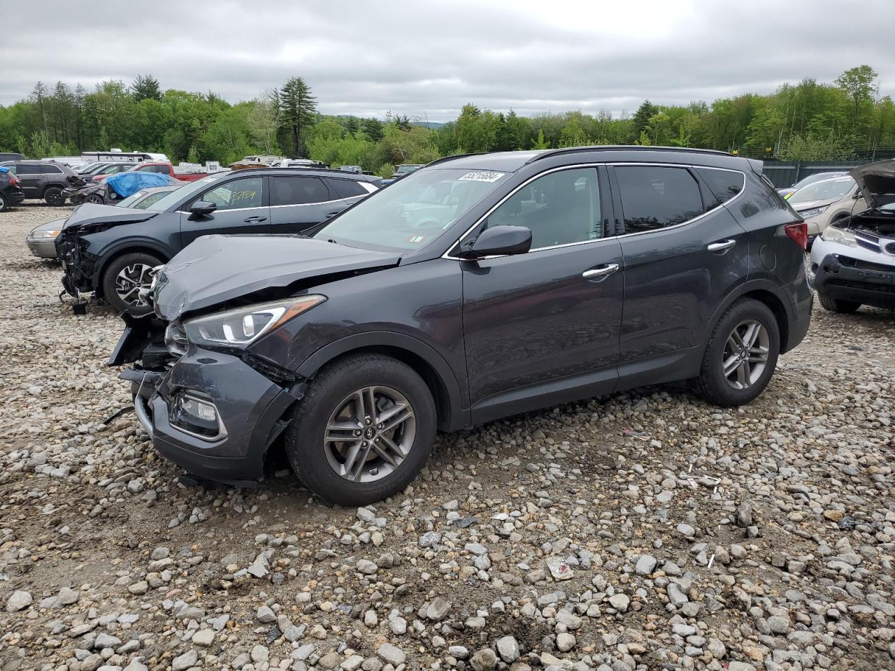 HYUNDAI SANTA FE 2017 5xyzu3lb9hg423546