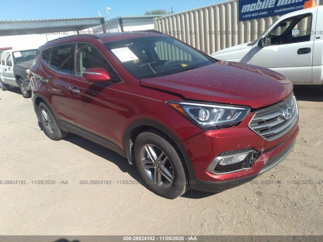 HYUNDAI SANTA FE SPORT 2017 5xyzu3lb9hg495153