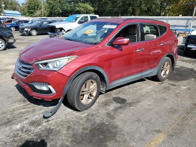 HYUNDAI SANTA FE 2018 5xyzu3lb9jg508246