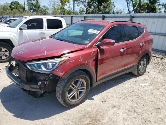 HYUNDAI SANTA FE 2018 5xyzu3lb9jg534474