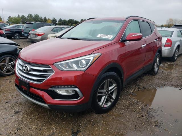 HYUNDAI SANTA FE 2018 5xyzu3lb9jg554319