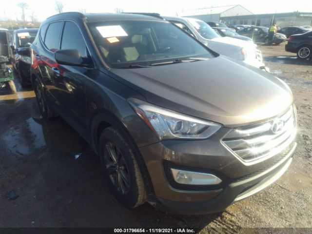 HYUNDAI SANTA FE SPORT 2014 5xyzu3lbxeg129388