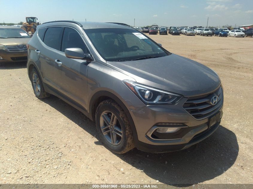 HYUNDAI SANTA FE 2017 5xyzu3lbxhg415407