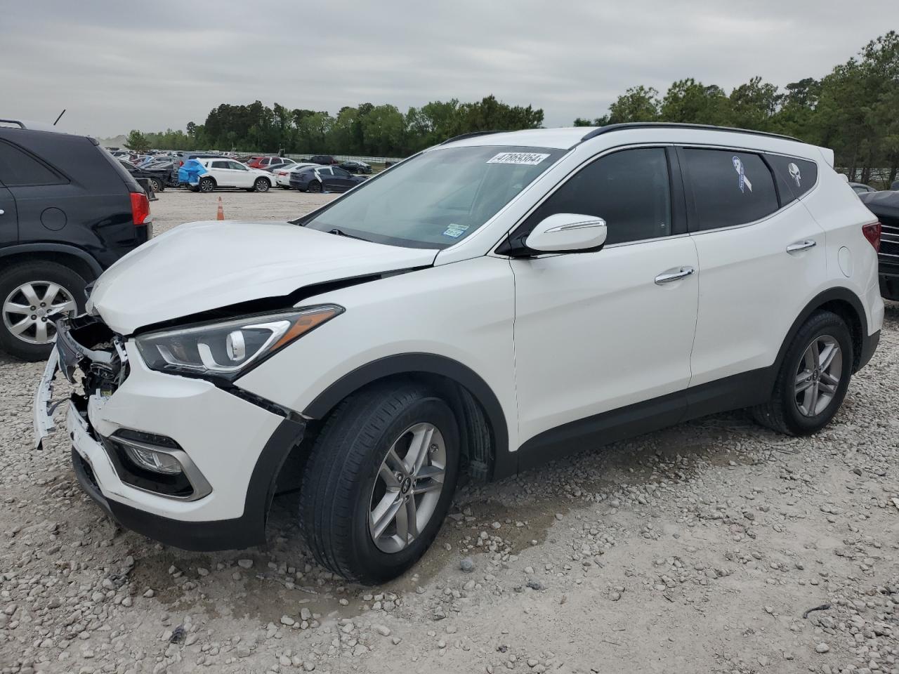 HYUNDAI SANTA FE 2018 5xyzu3lbxjg511544