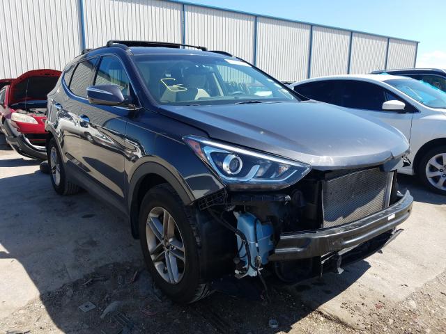 HYUNDAI SANTA FE 2018 5xyzu3lbxjg566625