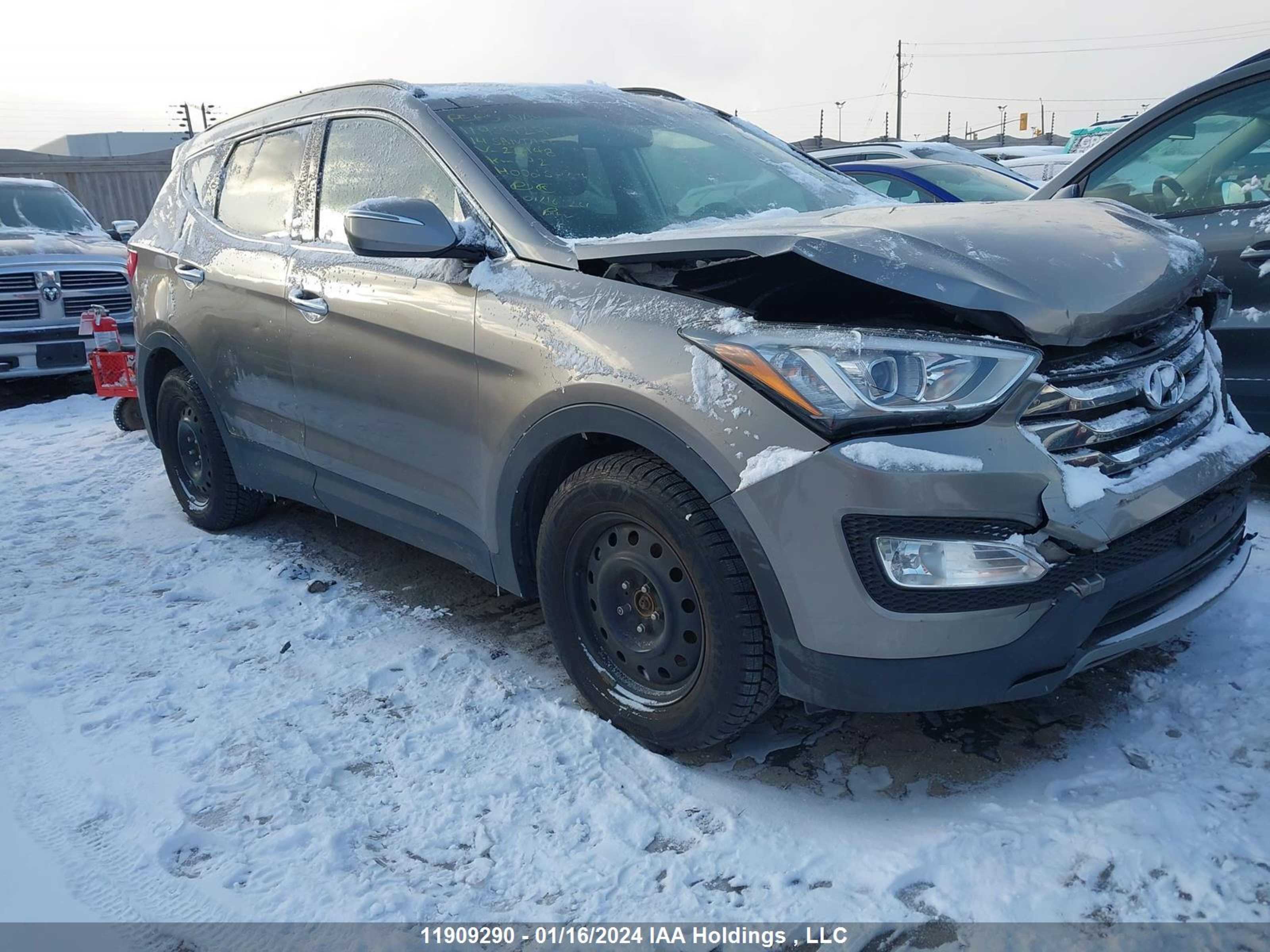 HYUNDAI SANTA FE 2014 5xyzudla0eg231148