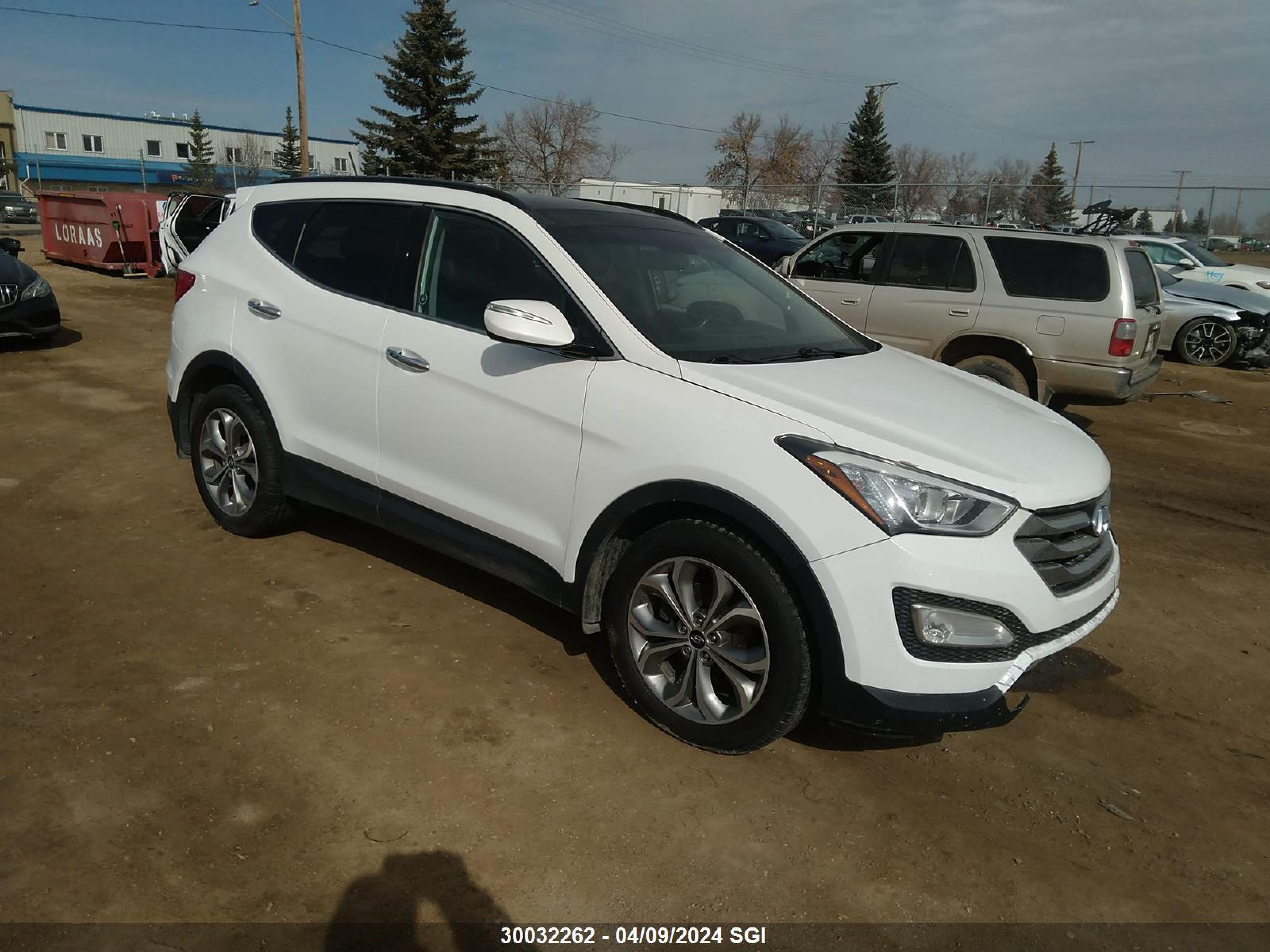 HYUNDAI SANTA FE 2015 5xyzudla0fg243625