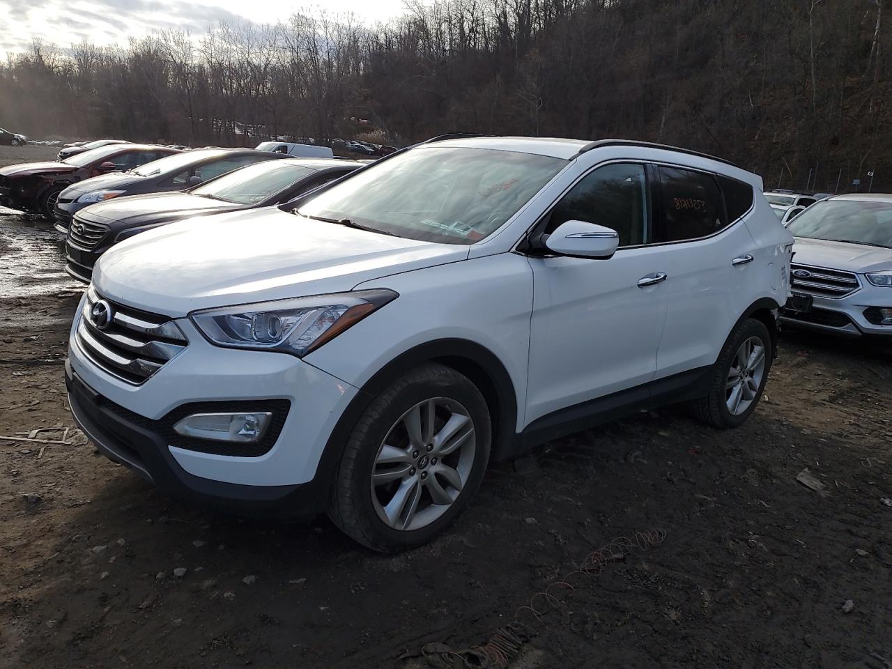 HYUNDAI SANTA FE 2014 5xyzudla1eg217405