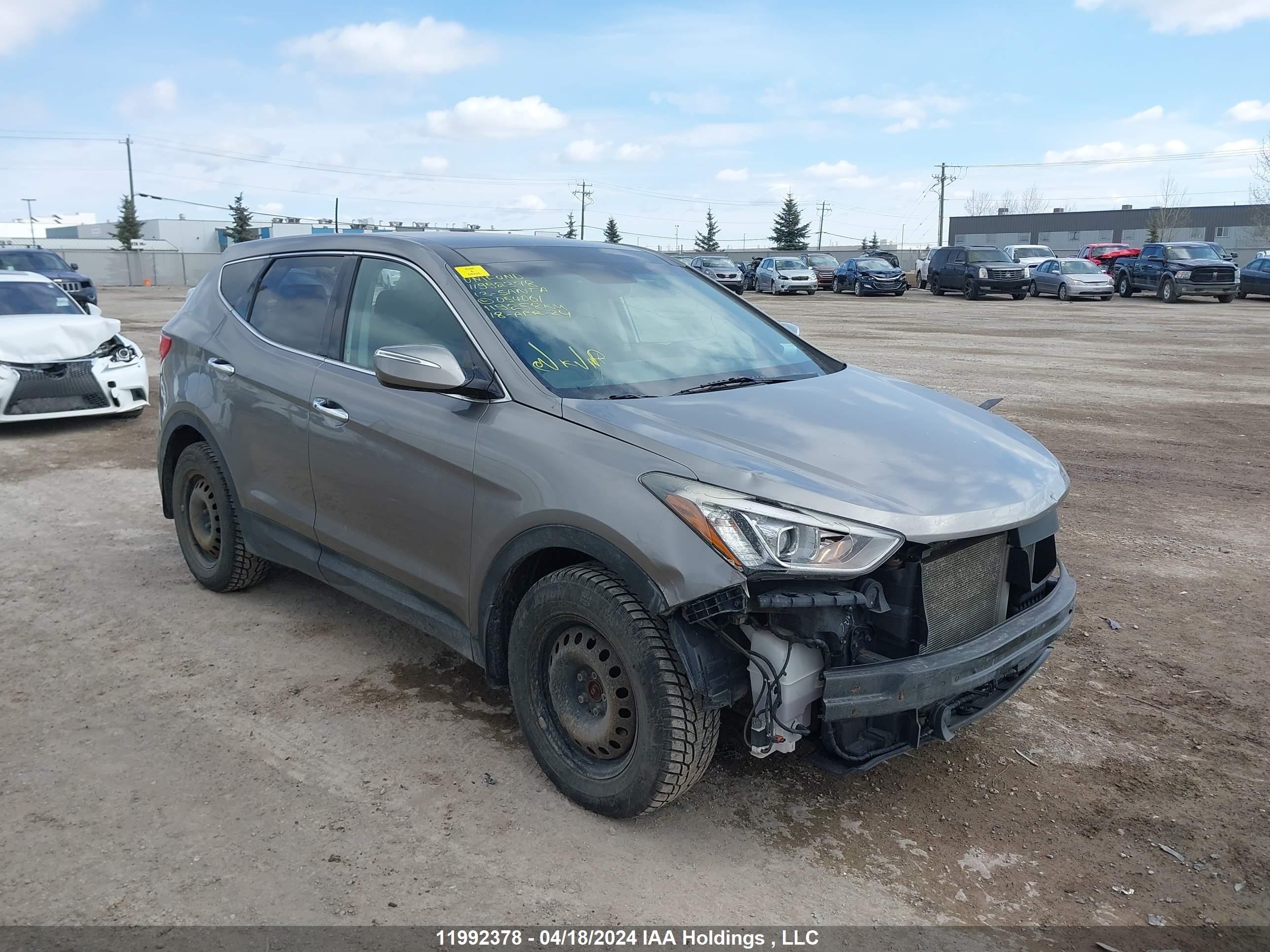 HYUNDAI SANTA FE 2013 5xyzudla3dg054061