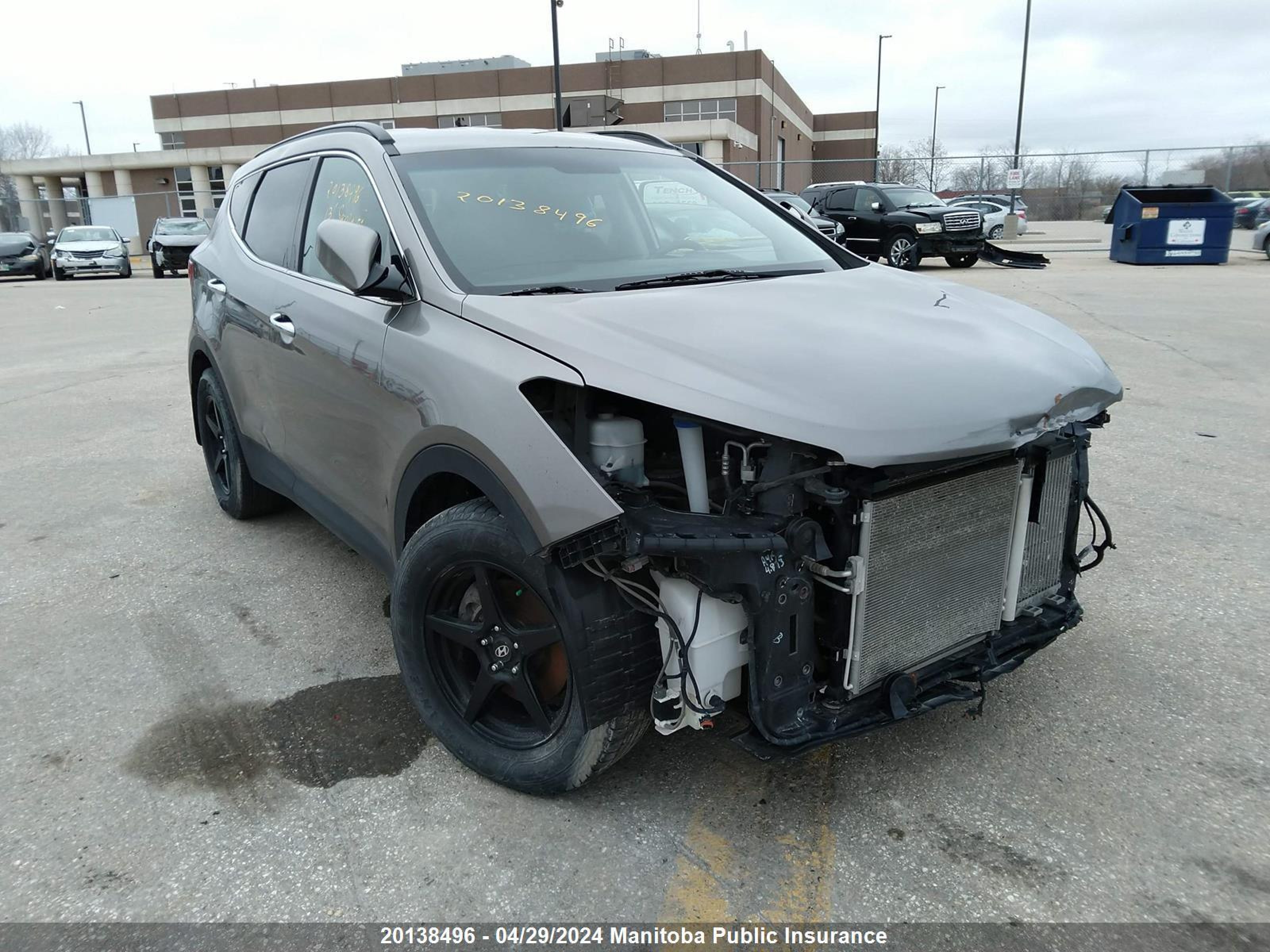 HYUNDAI SANTA FE 2013 5xyzudla3dg081146