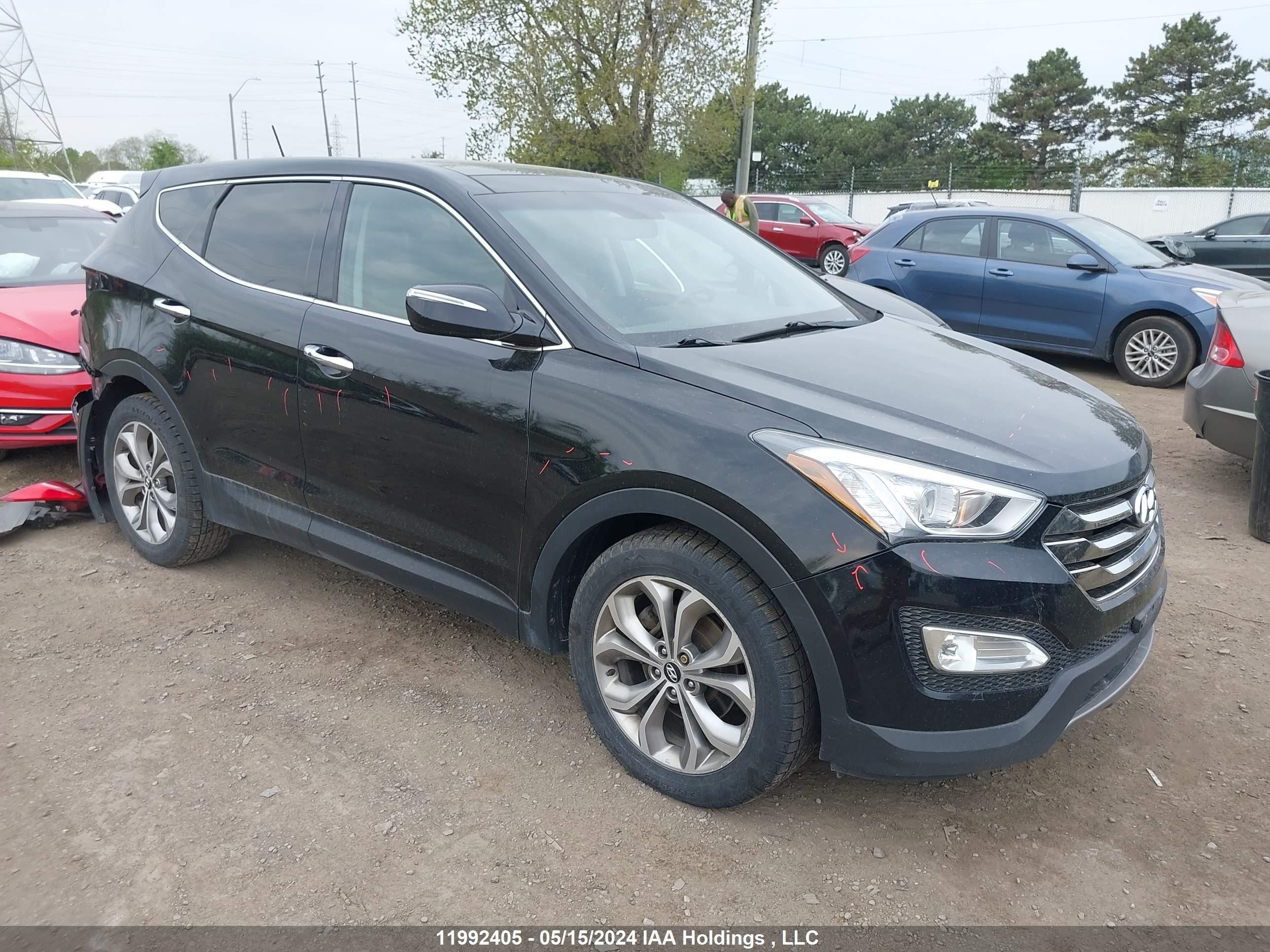 HYUNDAI SANTA FE 2013 5xyzudla3dg100083