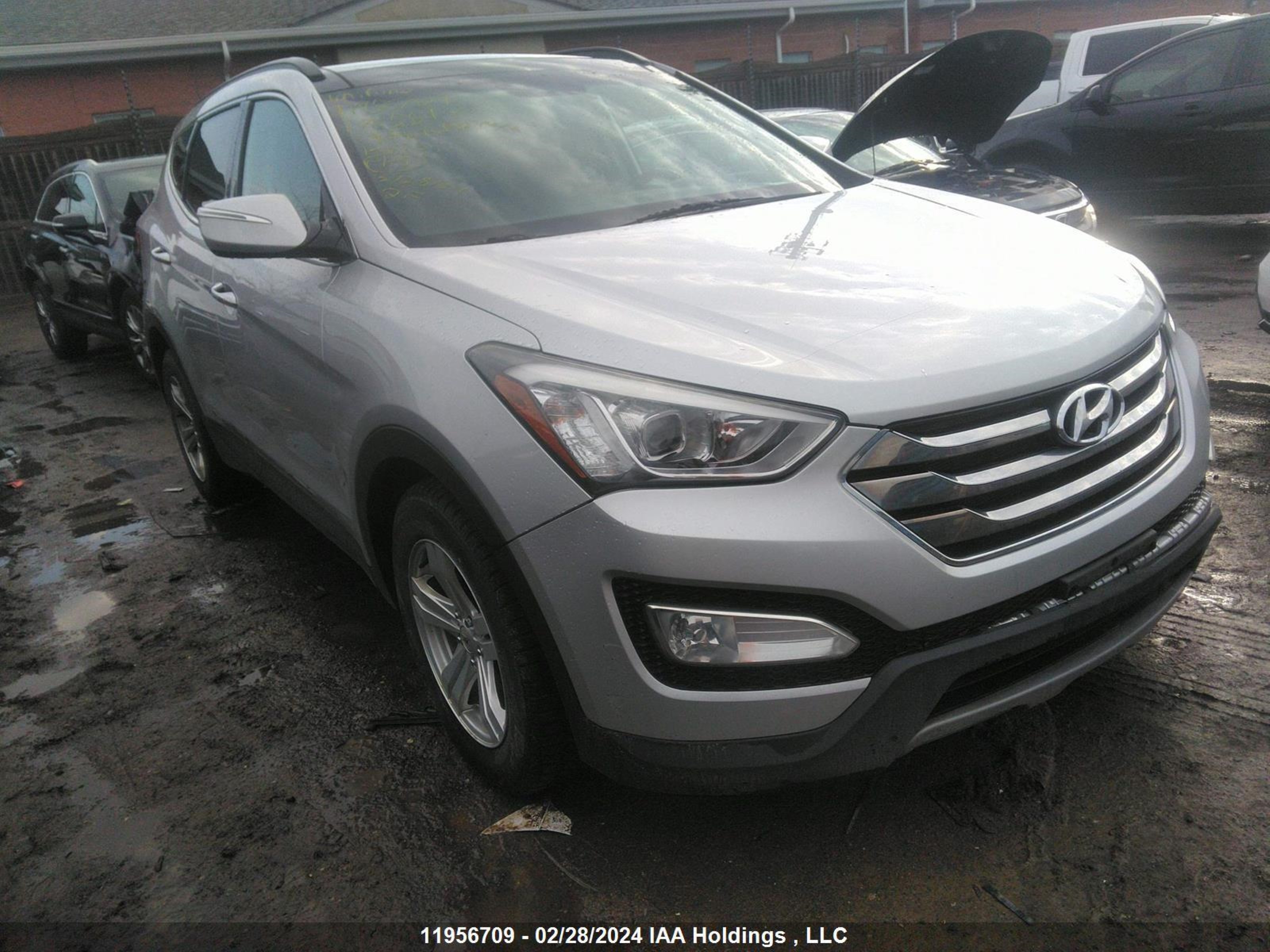 HYUNDAI SANTA FE 2014 5xyzudla3eg176551