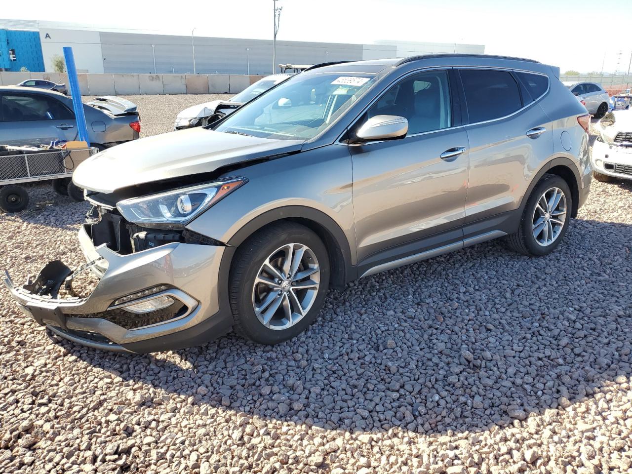 HYUNDAI SANTA FE 2017 5xyzudla3hg416847