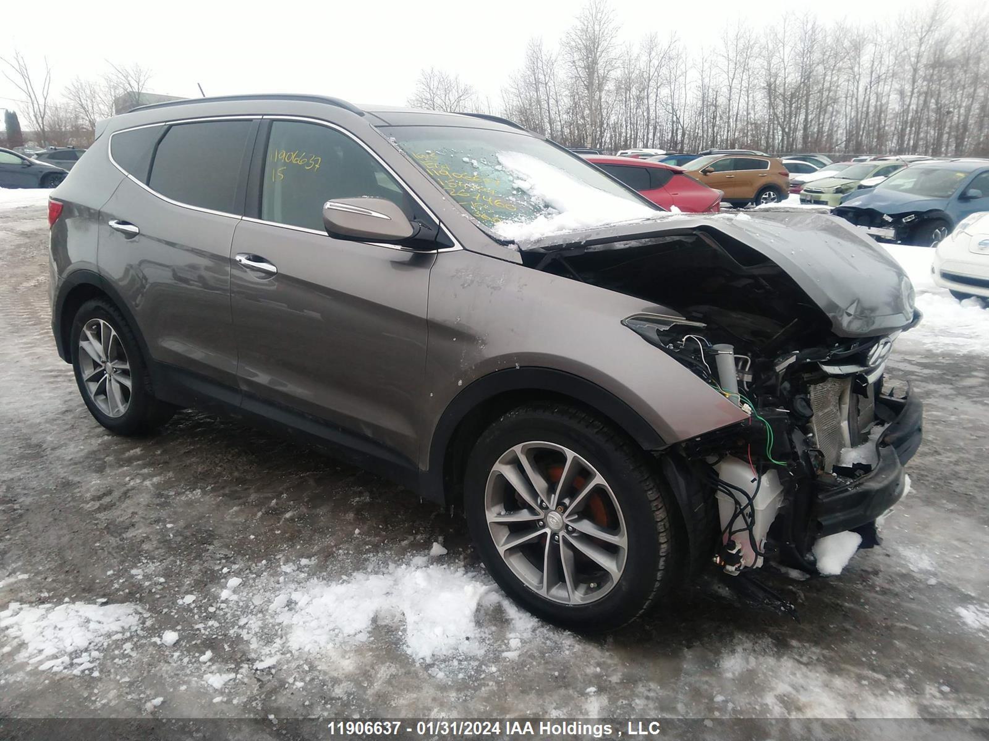 HYUNDAI SANTA FE 2015 5xyzudla4fg267460