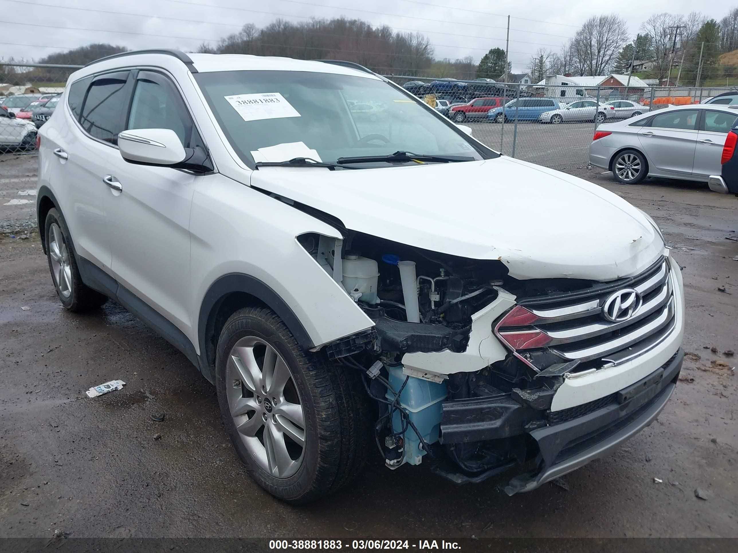 HYUNDAI SANTA FE 2013 5xyzudla5dg073453