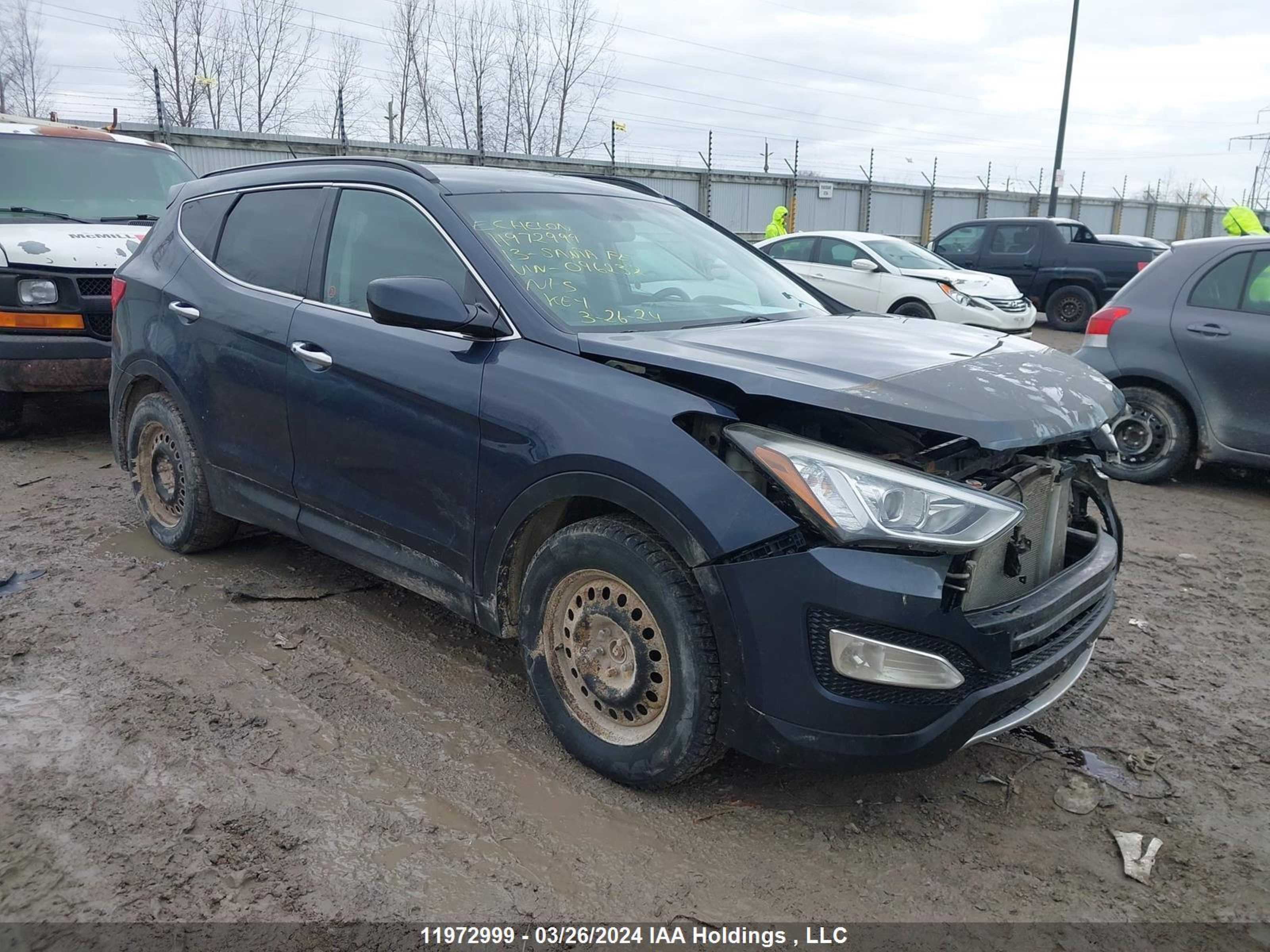 HYUNDAI SANTA FE 2013 5xyzudla5dg096232