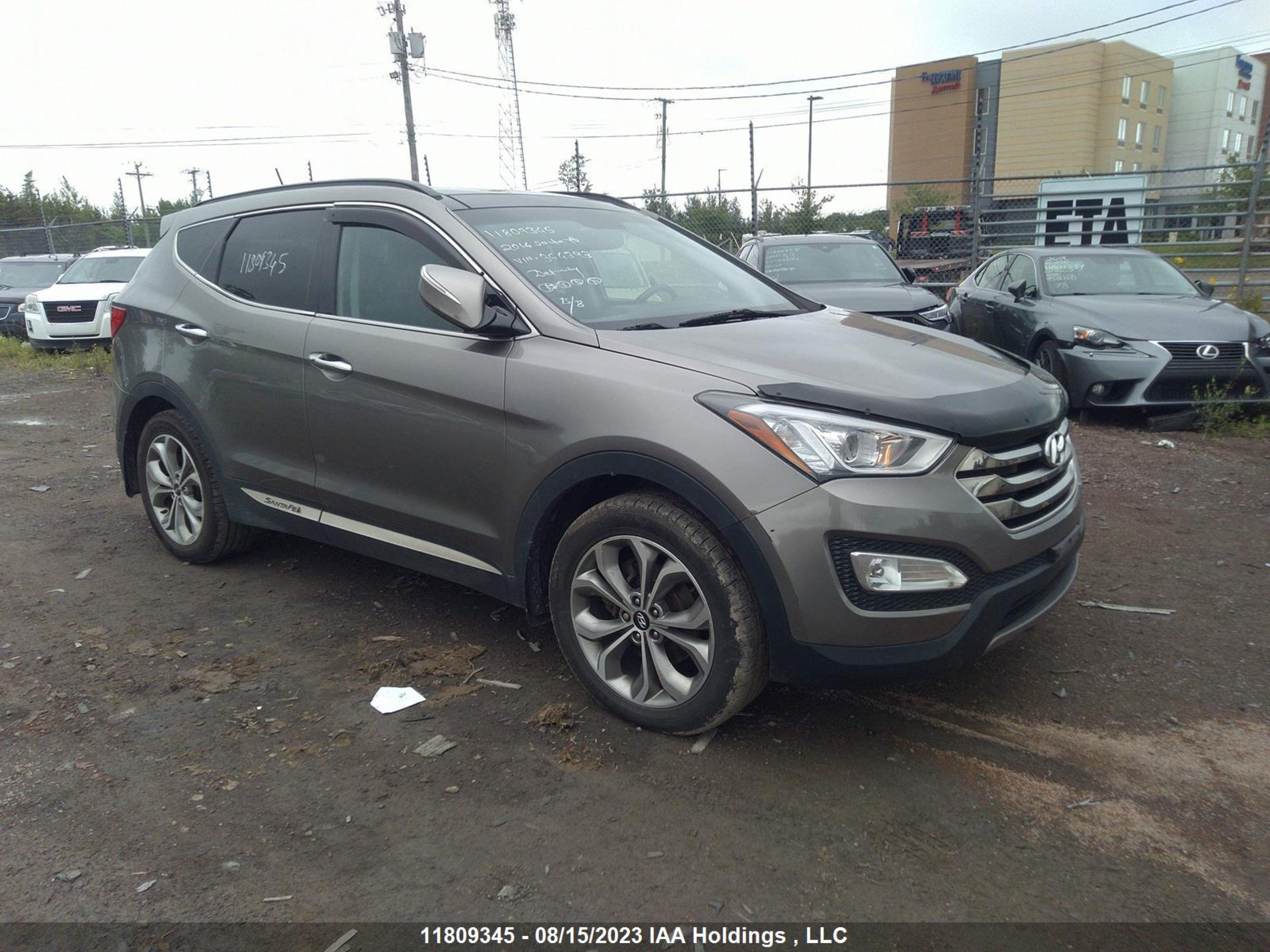 HYUNDAI SANTA FE 2016 5xyzudla5gg364393