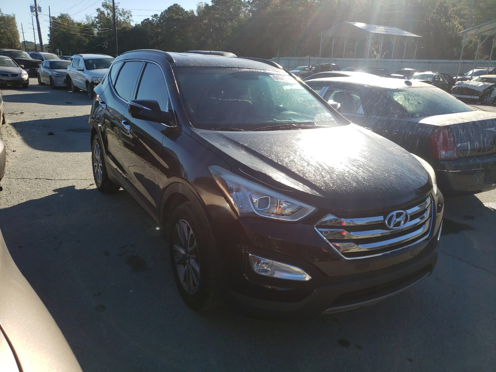 HYUNDAI SANTA FE S 2014 5xyzudla9eg128424