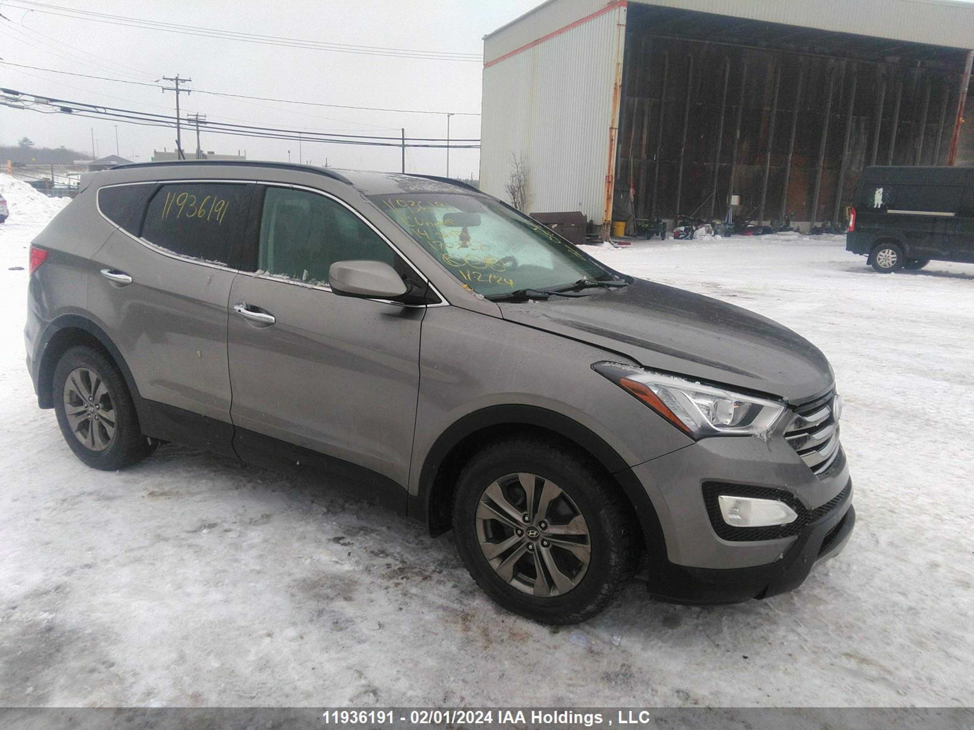 HYUNDAI SANTA FE 2014 5xyzudla9eg170737