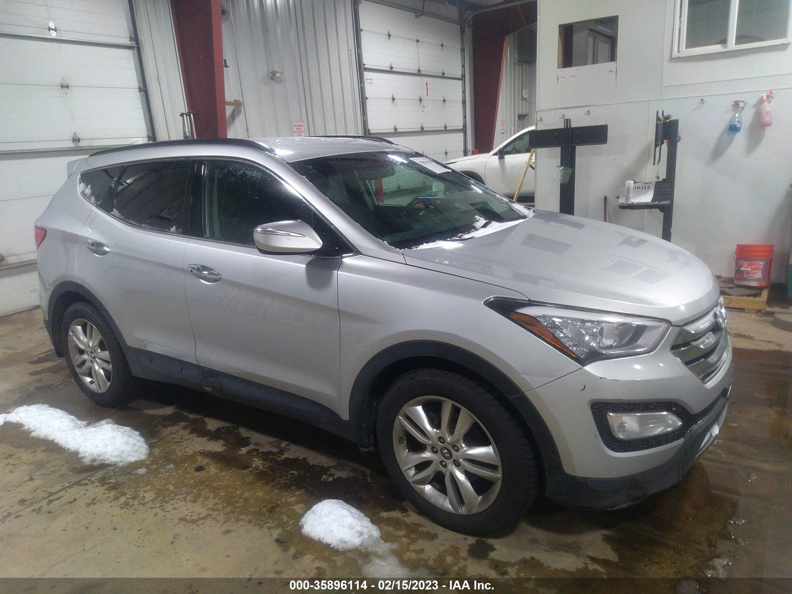 HYUNDAI SANTA FE 2013 5xyzudlaxdg078339