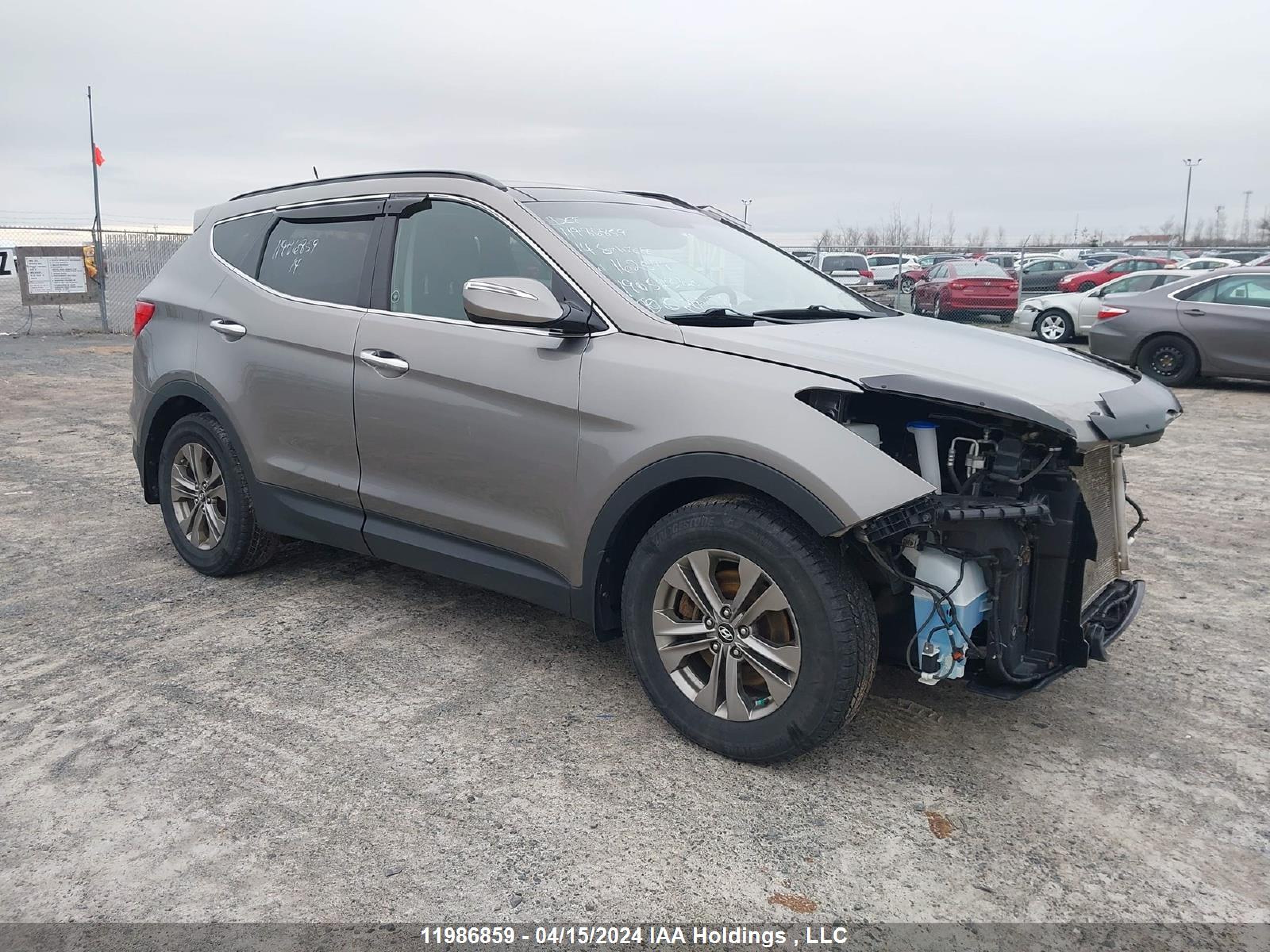 HYUNDAI SANTA FE 2014 5xyzudlb0eg162549