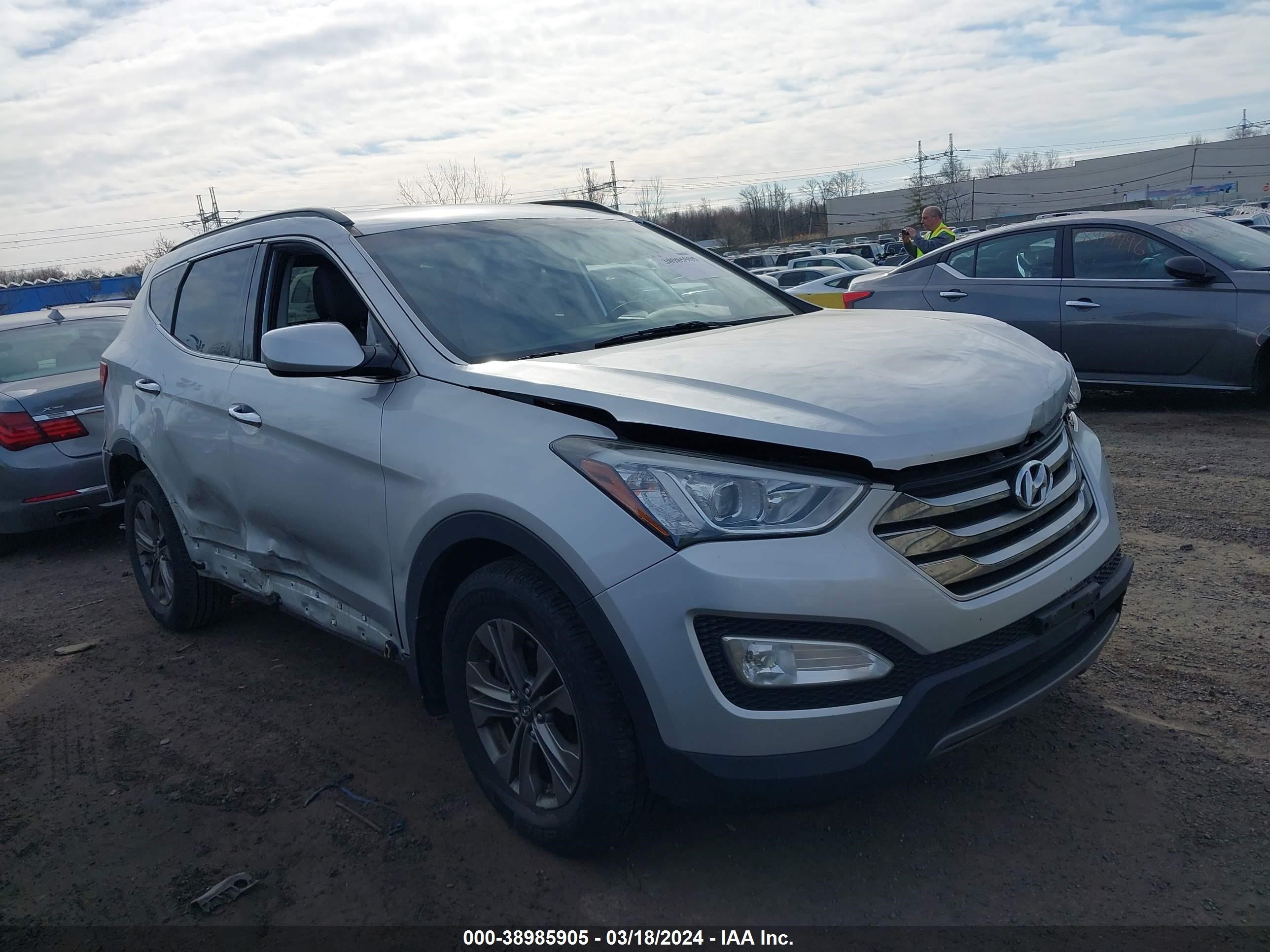 HYUNDAI SANTA FE 2016 5xyzudlb1gg357286